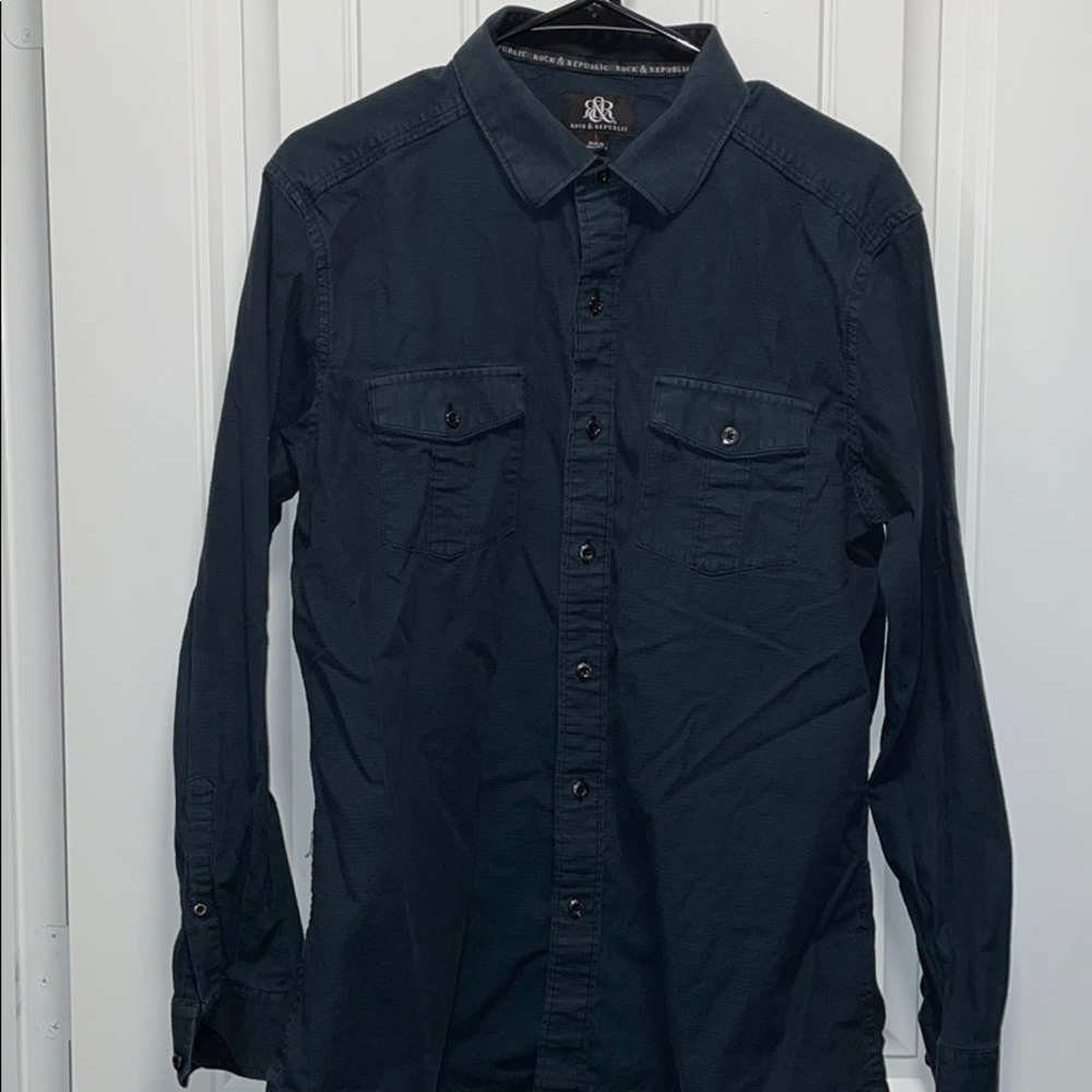 Rock & Republic button down shirt - large